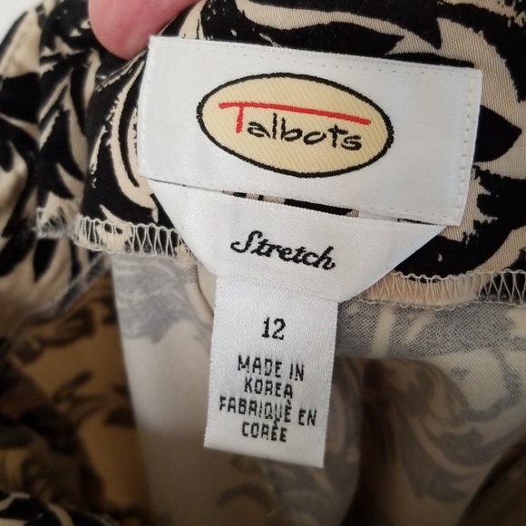 Talbots Taupe with Black Skirt - Picture 2 of 2